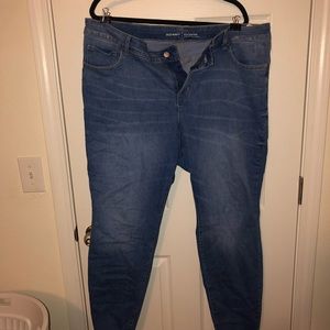 Old navy plus size rockstar jeans